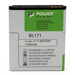 Акумулятор для мобільного телефону PowerPlant Lenovo A680 (BL171) (DV00DV6234)