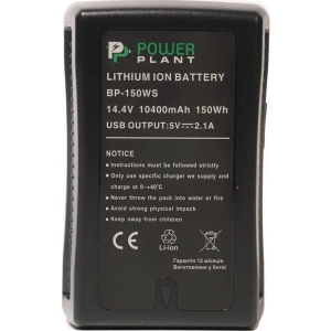 Акумулятор для фотокамери PowerPlant Sony BP-150WS 10400mAh (DV00DV1415)