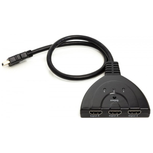 Перехідник HDMI PowerPlant 3x1 (CA912070)