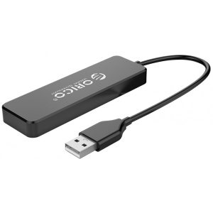 Хаб USB Orico USB 2.0 4 порта (FL01-BK-BP)