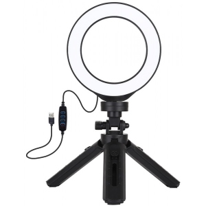 Набір для блогера Puluz USB LED Lamp 4.7'' PKT3058B + штатив 12 см