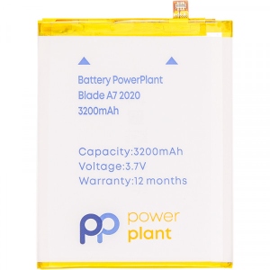 Акумулятор для смартфона PowerPlant ZTE Blade A7 (2020) 3200mAh (SM130504)