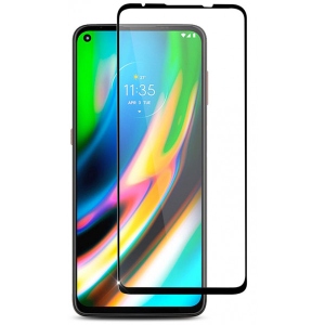 Захисне скло для смартфону PowerPlant Full screen for Motorola G9 Plus Black (GL609406)
