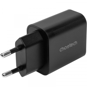 Мережевий зарядний пристрій Choetech USB Type-C 25W PD+PPS (PD6003)