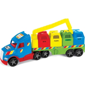 Наземна спецтехніка Wader "Magic Truck Basic" сміттєвоз (36320)