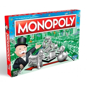 Настільна гра стратегічна (8+) Hasbro Класична Монополія (C1009)