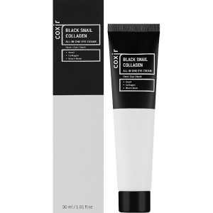 Крем для шкіри навколо очей Coxir Black Snail Collagen 30 мл (8809080824887) Київ