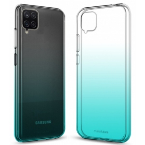 Чохол для смартфону MakeFuture Gradient Clear TPU Samsung M12 Azure (MCG-SM12AZ)