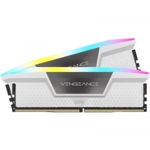 Память DDR Corsair DDR5 2x16GB/5600 Corsair Vengeance RGB White (CMH32GX5M2B5600C40W)