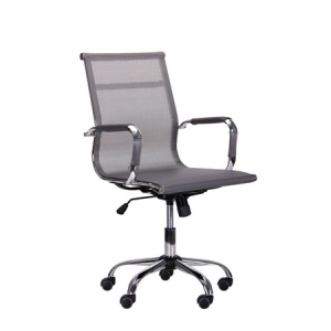 Крісло офісне AMF Slim Net LB (XH-633B) Сірий