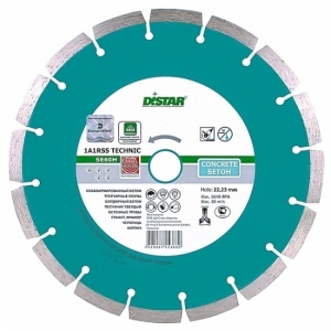 Диск алмазний Distar 1A1RSS/C3 232x2.6/1.8x22.23-16-HIT Technic Advanced фірмовий сайт