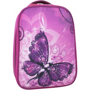 Рюкзак шкільний Bagland Turtle 17 л 0013470 143 Малина 615