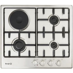 Варильна поверхня  комбінована Borgio 6630 (Inox) FFD