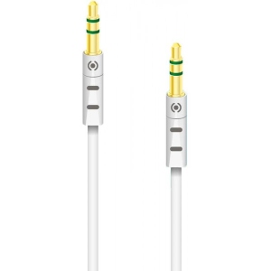 Кабель 3.5 мм -3.5 мм Piko CB-AW11 3.5 мм - 3.5 мм (M/M) 1m White (1283126489167)