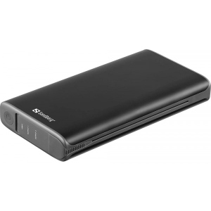 Батарея мобільна Sandberg 4-Panel 8W PD 25000 mAh, 2xUSB Type-C OUT (420-56)