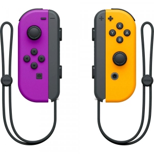 Геймпад Nintendo Switch Joy-Con (Neon Purple/Neon Orange), пара