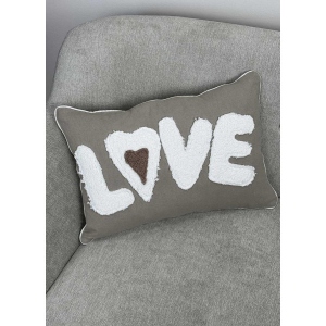 Подушка декоративна Прованс Love 35х50 см (033344)