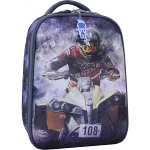 Рюкзак шкільний Bagland Turtle 17 л 321 Сірий 505