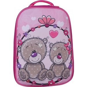 Рюкзак шкільний Bagland Turtle 17 л 0013470 143 Малина 686