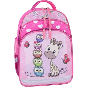 Рюкзак шкільний Bagland Mouse 143 Малина 682