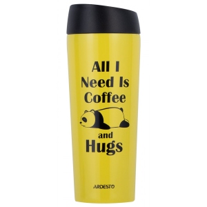 купити Термочашка Ardesto Coffee Time Panda 450 мл (AR2645DTY)