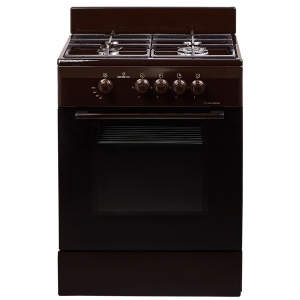 Плита газова Greta 600-12АА чр НД коричневая (60*60)