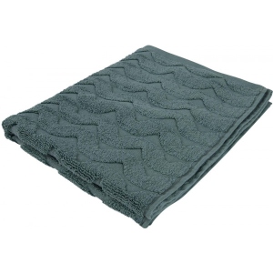 Рушник для обличчя GM Textile махровий жакардовий мятний (зігзаг) 50х90