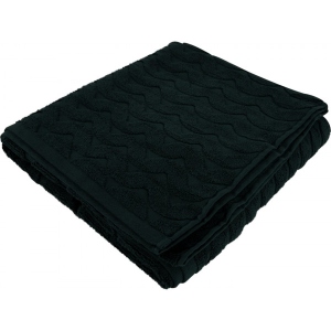 Рушник банний GM Textile махровий жакардовий зелений (зігзаг) 100х150