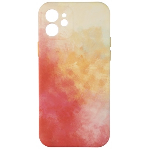 Чохол для смартфону WAVE TPU Watercolor Case iPhone 12 (31774white/red)