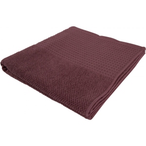 Рушник банний GM Textile махровий вафельний бордюр теракот 70х140