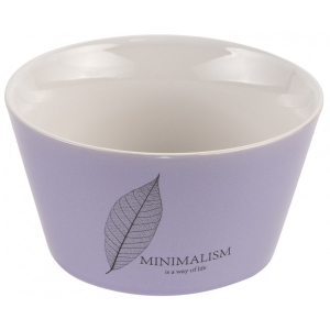 Салатник Limited Edition Minimalism 480 мл Purple (HTK-019)