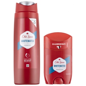 Подарунковий набір для догляду за тілом Old Spice Fireman Тверд.дез. Whitewater 50мл + Гель д/душа 250мл