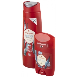 Подарунковий набір для догляду за тілом Old Spice Lumberjack Тверд.дез. Deep Sea 50мл + Гель д/душа 250мл