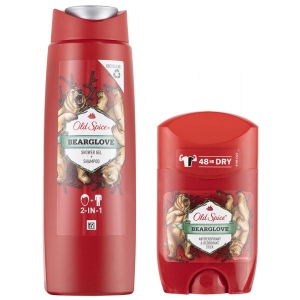 Подарунковий набір для догляду за тілом Old Spice Gamer Тверд.дез. Bearglove 50мл + Гель д/душа 250мл