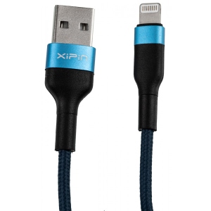 Уцінка - Кабель синхронізації даних Xipin LX43-I8 LIGHTNING Blue #