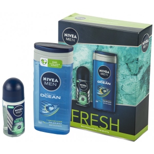 Подарунковий набір для догляду за тілом NIVEA Свіжість, чоловічий