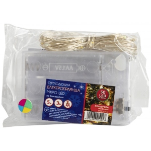 Гірлянда лінійна BPNY Color 50 LED, 5М, 3хАА (102958)