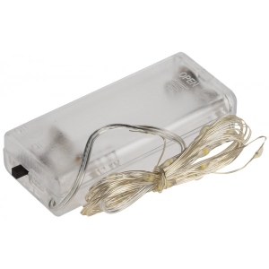Гірлянда лінійна BPNY White 20 LED, 2М, 2хАА (102954)
