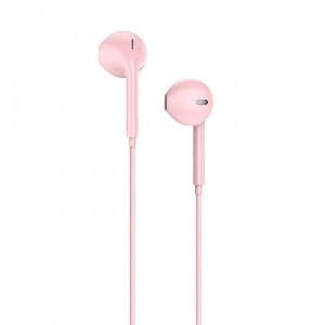 Навушники вкладиші дротові HOCO M55 Pink (HC-M55-PNK) інтернет-магазин