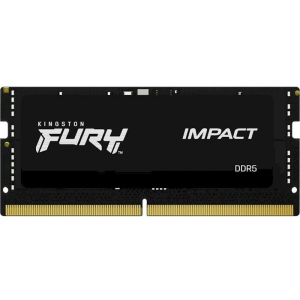 Память DDR Kingston Fury Impact DDR5-6000 16GB SODIMM CL38-38-38 1.35V XMP (KF560S38IB-16)