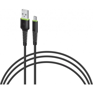 Кабель Intaleo CBFLEXM0 USB-microUSB 0.2m Black (1283126487422)