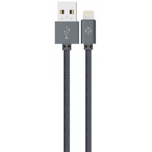 Кабель синхронізації даних Intaleo Lightning 2м (сірий) (CBGNYL2)