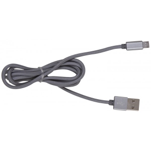 Кабель синхронізації даних Intaleo Micro USB 1м (сірий) (CBGNYM1)