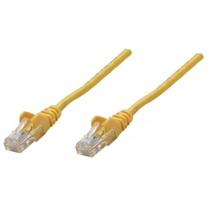 Кабель патч-корд Intellinet UTP Cat.5e 15м Yellow (320610)