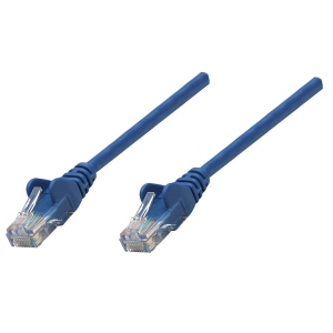 Кабель патч-корд Intellinet UTP Cat.5e 20м Blue (326018)