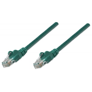 Кабель патч-корд Intellinet UTP Cat.5e 20м Green (326001)