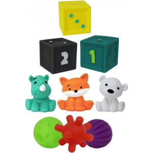 Кубики силіконові Infantino в тубусі (216289I) в Україні