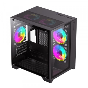 Корпус Gamemax Infinity Mini Black без БЖ