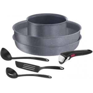 Набір посуду зі знімною ручкою Tefal L3969072 Ingenio Natural Force 7 пр