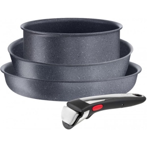 Набір посуду зі знімною ручкою Tefal L7669402 Ingenio Natural ON 4 пр